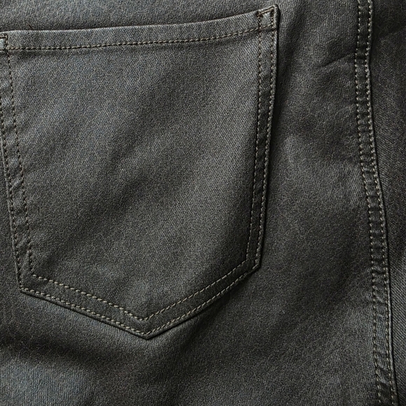 KUT From The Kloth Mia Toothpick Skinny Snake Print Pants, Brown, Size 12 - Picture 11 of 11